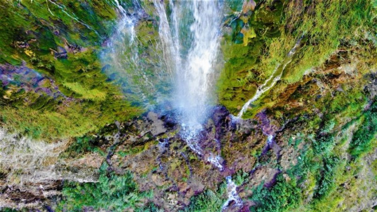 Doğası ve güzelliğiyle binlerce turisti ağırlayan Güney Şelalesi hayran bırakıyor