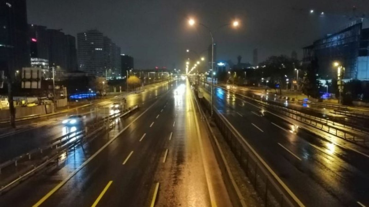 İstanbul’da gece saatlerinde yağmur etkili oldu