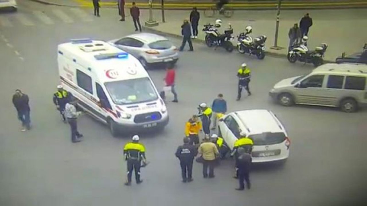 Diyarbakır’da polis ekipleri Dili boğazına kaçan sürücüyü kurtardı