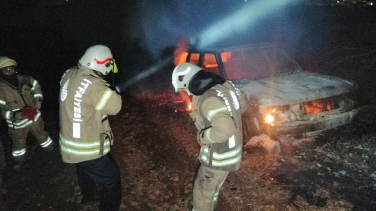 Ormandan gelen patlama itfaiye ve polis ekiplerini harekete geçirdi