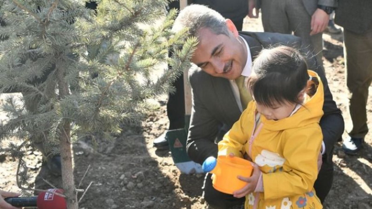 Mamak’ta Türkiye-Çin Dostluk Ormanı oluşturuldu
