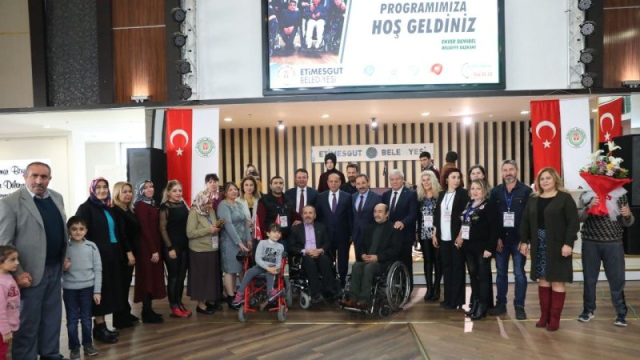 Başkan Demirel, engelli ve aileleriyle bir araya geldi