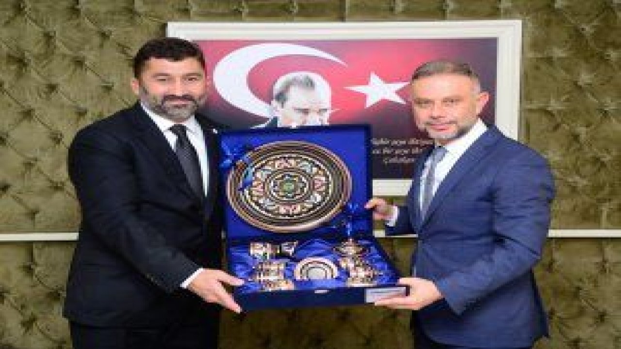 Bursa Teknik Üniversitesi (BTÜ) Rektörü Prof. Dr. Arif Karademir, Lokman Ertürk’ü ziyaret etti