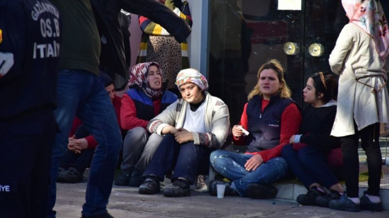 Gaziantep'te fabrika yangınında 7 işçi rahatsızlandı
