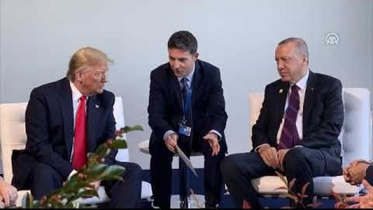 Cumhurbaşkanı Erdoğan, ABD Başkanı Trump ile görüştü - LONDRA