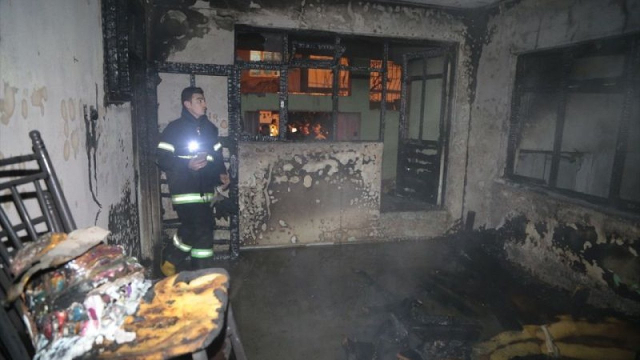 Kahramanmaraş'ta yangın! 3'ü çocuk, ikisi hamile 7 kişi kurtarıldı