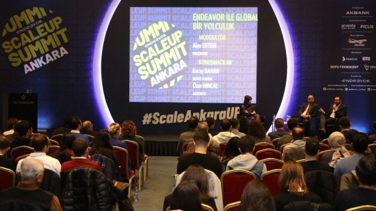 ​Girişim dünyasının liderleri ScaleUp Summit Ankara’da buluştu