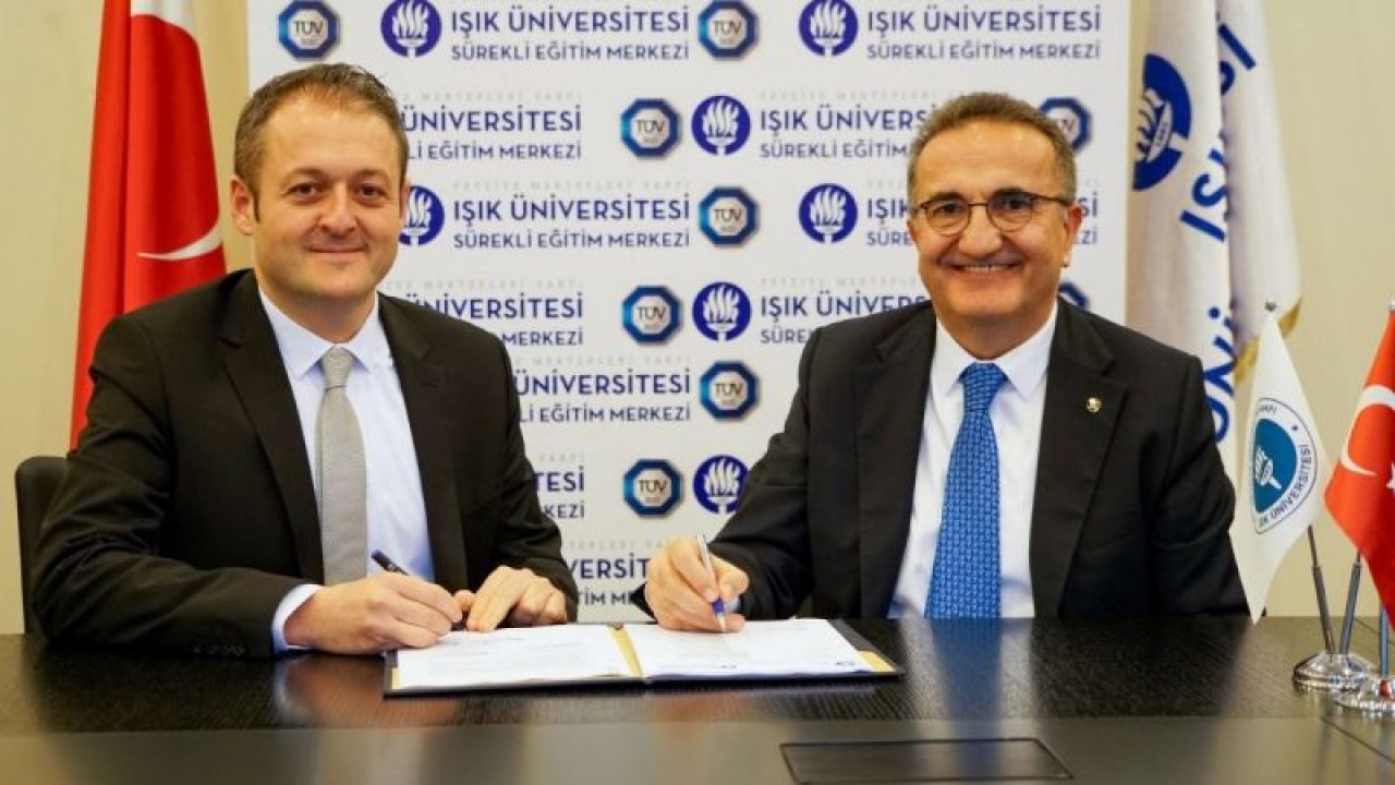 Işık Üniversitesi ve TÜV SÜD Türkiye’den Büyük İş Birliği