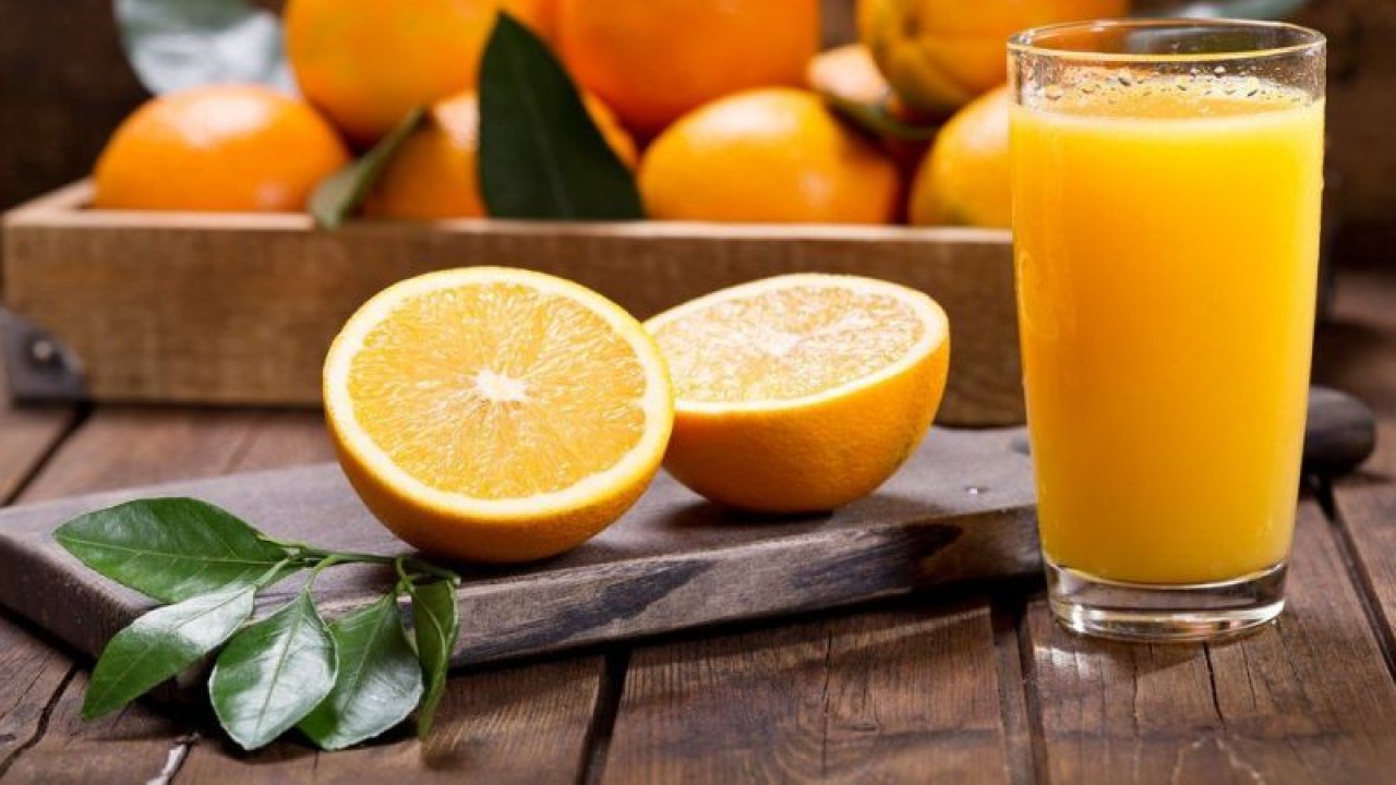 ​Dengesiz havalara karşı portakal suyu
