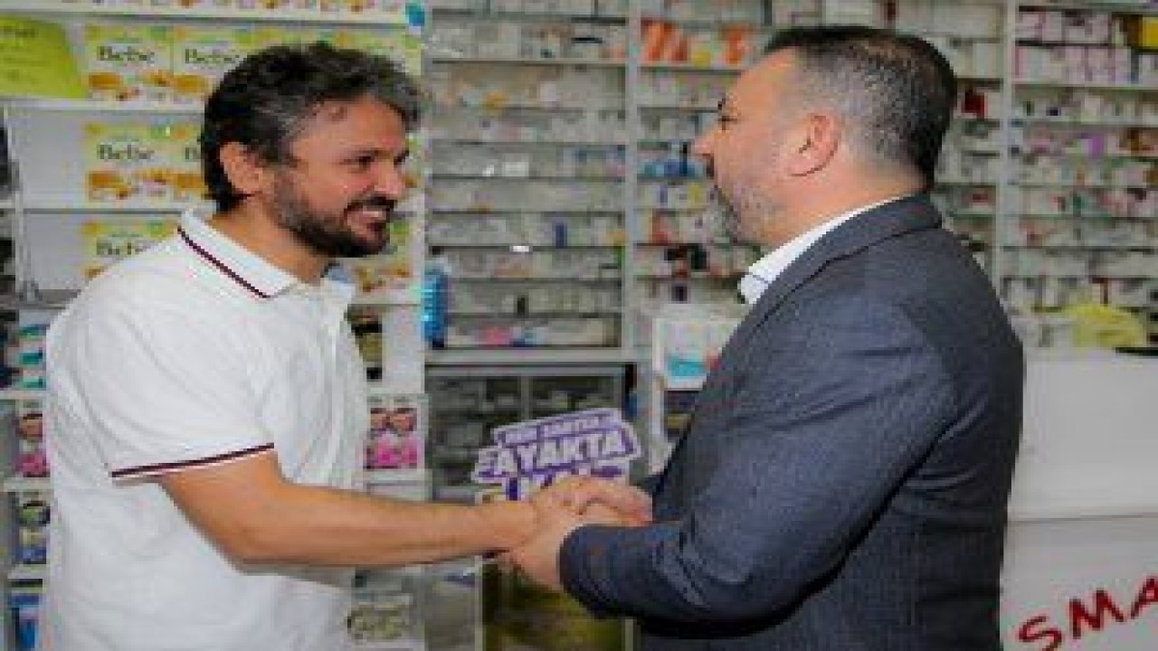 Sincan Belediye Başkanı Murat Ercan esnaf ve mahalle ziyaretlerine son hız devam ediyor