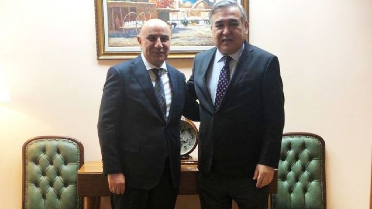 Başkan Altınok Özbekistan Büyükelçisi Agzamkhodjaev’i ziyaret etti