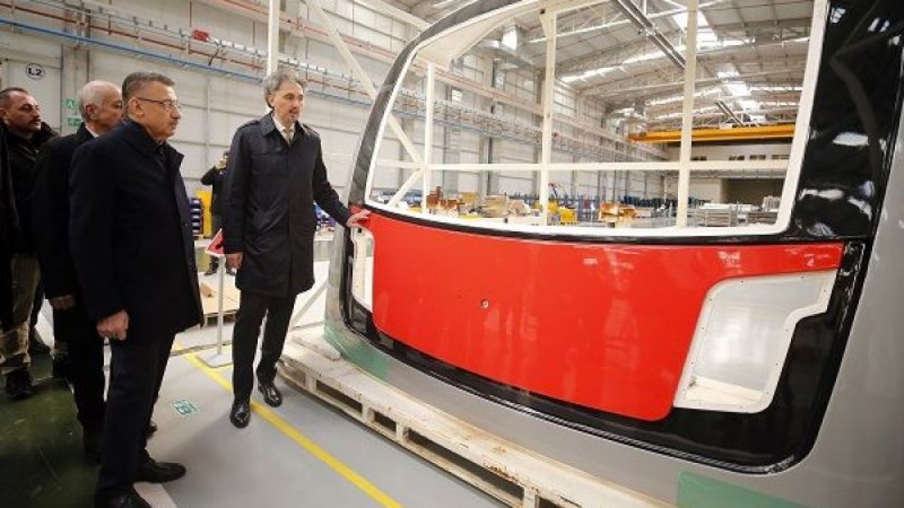 Cumhurbaşkanı Yardımcısı Oktay, Sincan OSB'deki fabrikaları ziyaret etti
