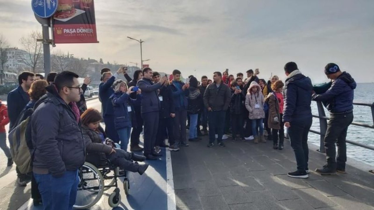 Engelsiz Yaşam Merkezi öğrencileri İstanbul'da