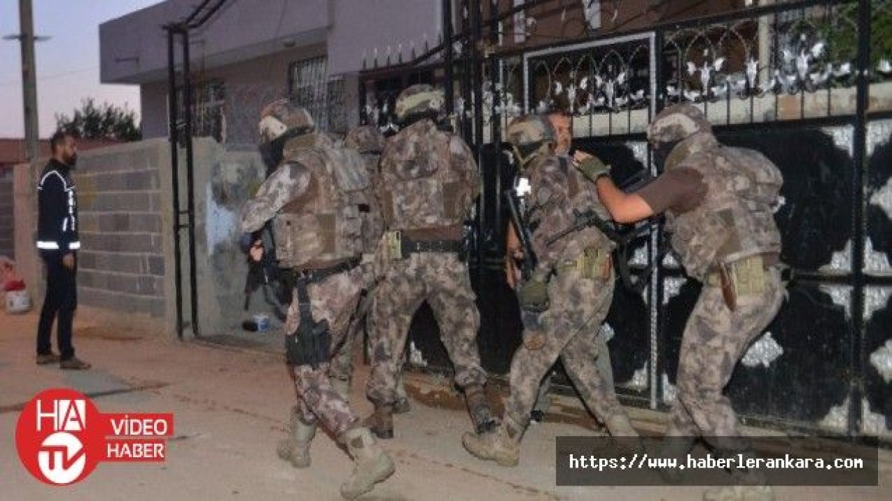 Adana'da uyuşturucu operasyonu 16 gözaltına