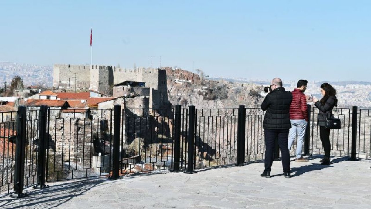 Ankara Kalesi şimdi daha güvenli