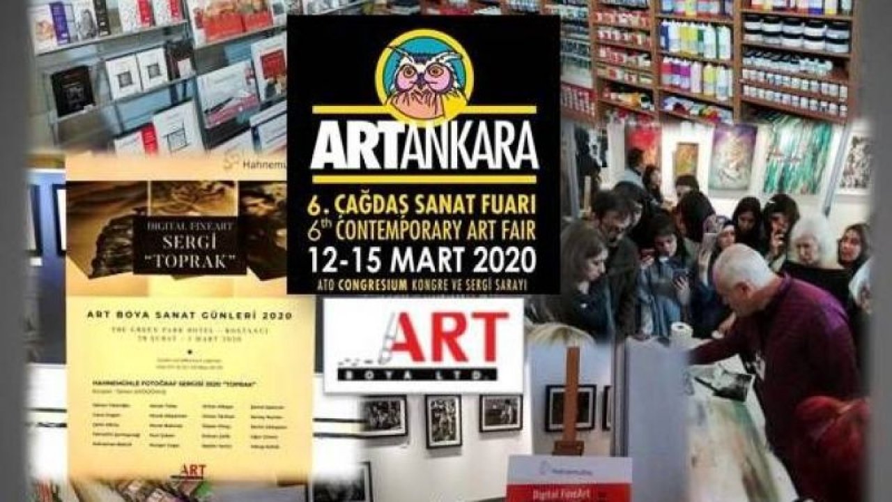 Art Boya'dan Art Ankara'da Sanata Tam Destek