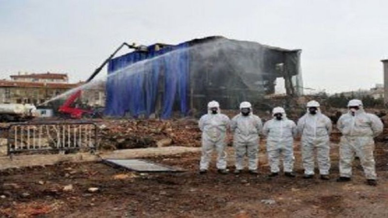 Maltepe Havagazı Fabrikası'nın yıkım çalışmalarına başlandı