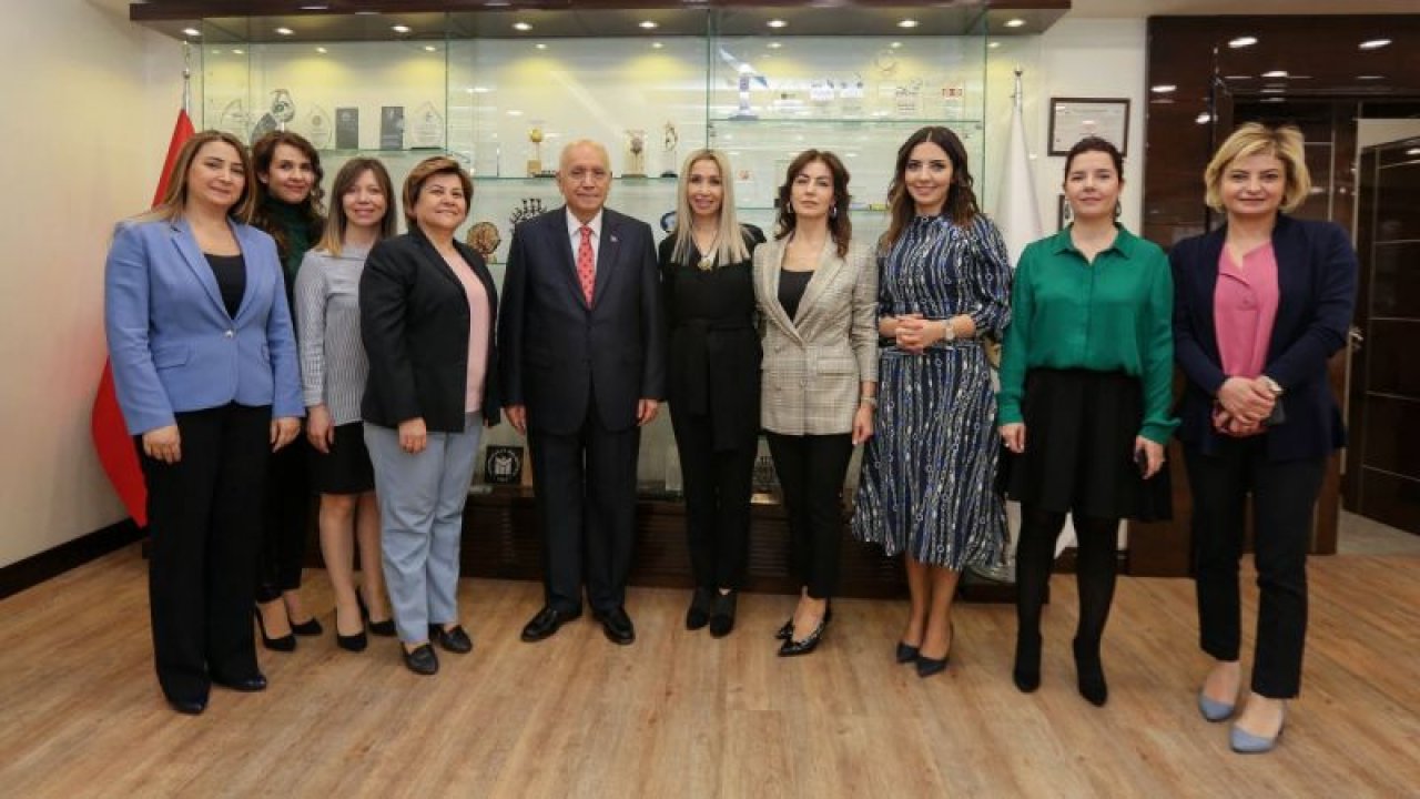Başkan Yaşar, kadın bürokratlarıyla buluştu