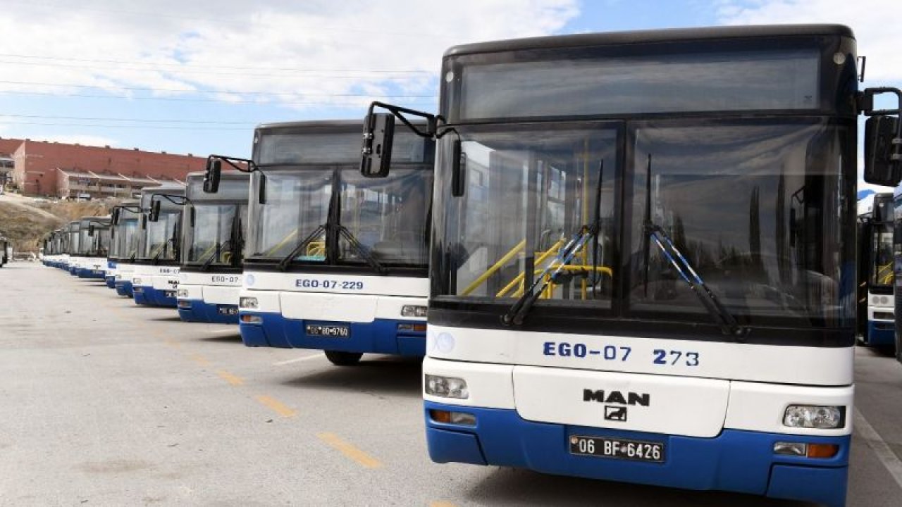 Toplu Taşıma Araçlarının Servis Saatlerinde Yeni Düzenleme