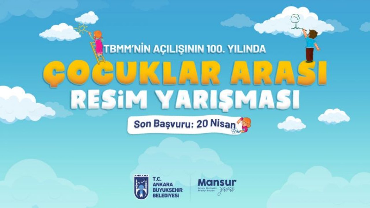 Ankara Büyükşehir Belediyesi'nden Ödüllü Resim Yarışması
