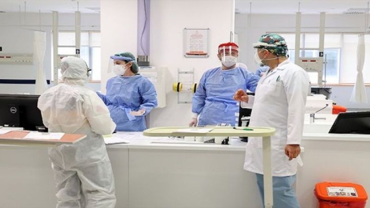 Ankara Şehir Hastanesi’nde Kovid-19 teşhis ve tedavi süreçleri görüntülendi