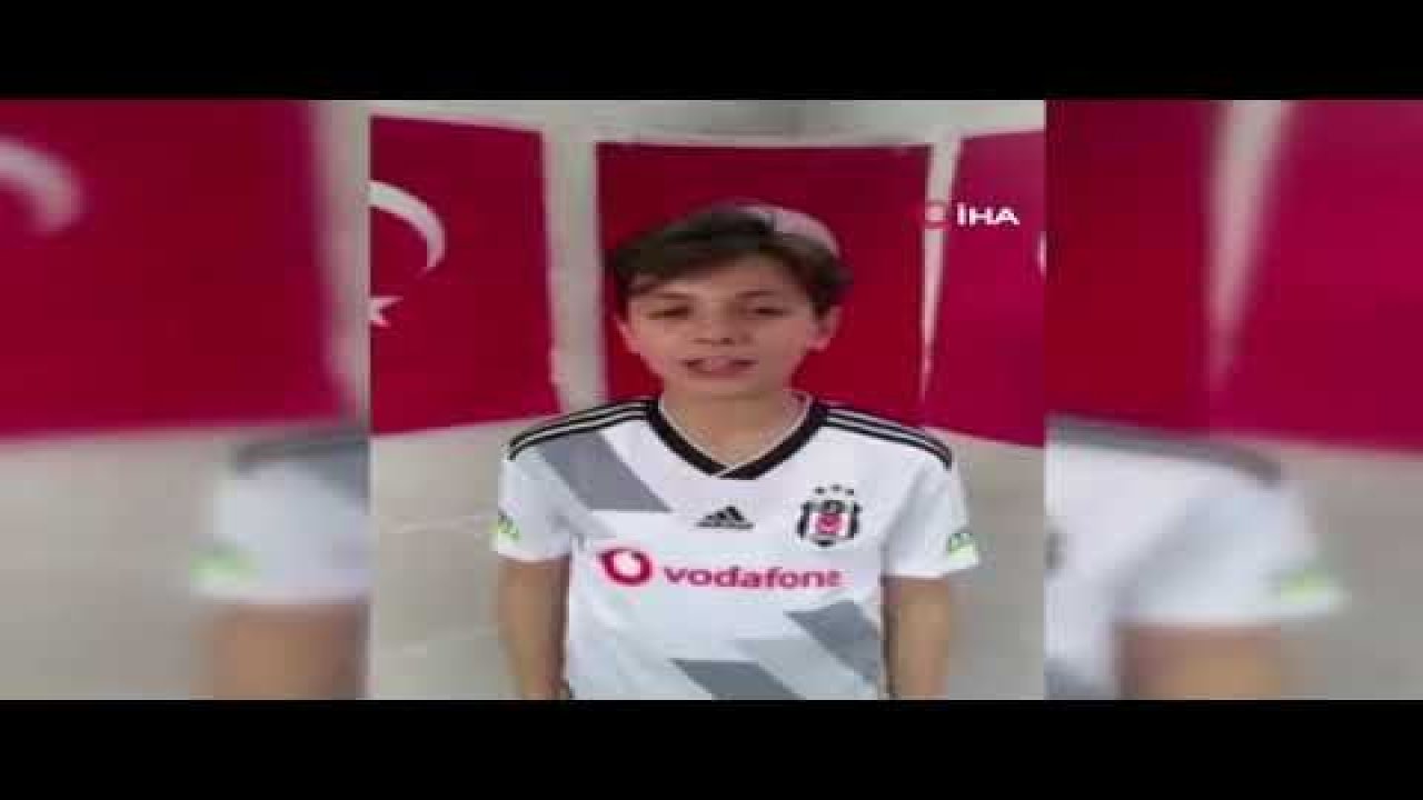 Beşiktaş’tan anlamlı 23 Nisan videosu