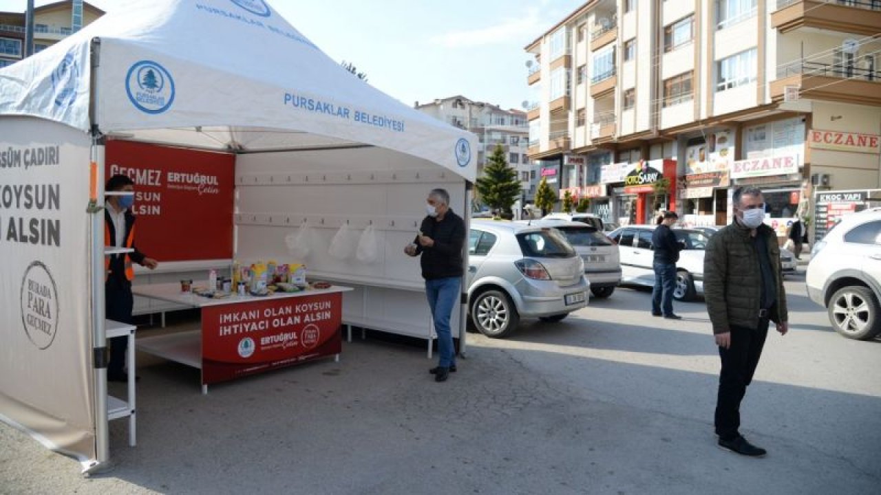 Ankara Pursaklar Belediyesi'nden "Sen De Var Mısın ve Komşuna Sahip Çık" kampanyası