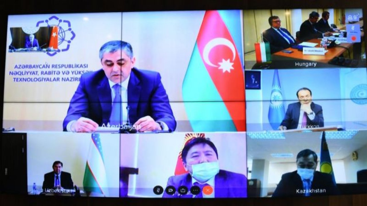 Bakan Karaismailoğlu, Türk Konseyi Ulaştırma Bakanları Toplantısı’na video konferans ile katıldı