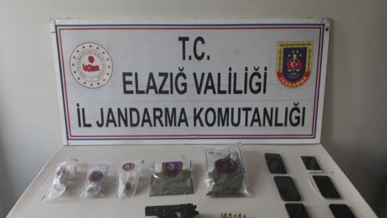 Elazığ merkezli 2 ilde uyuşturucu operasyonu: 6 tutuklama