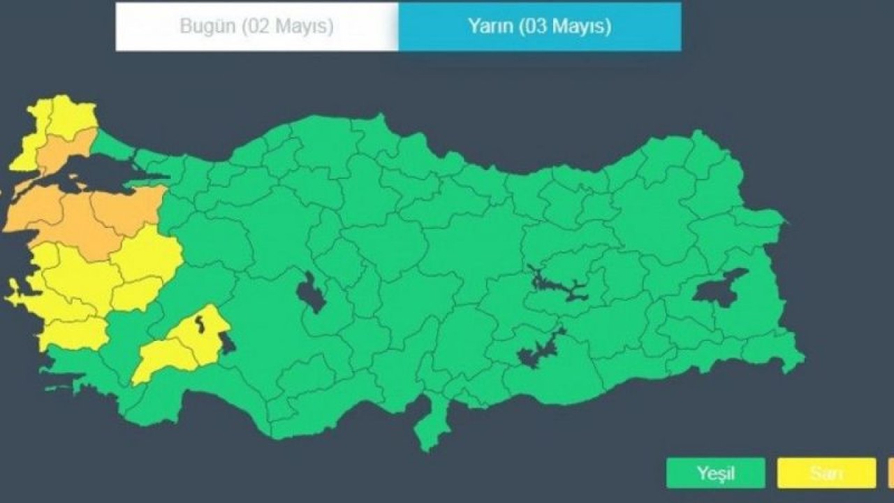 Dikkat Meteorolojiden turuncu uyarı