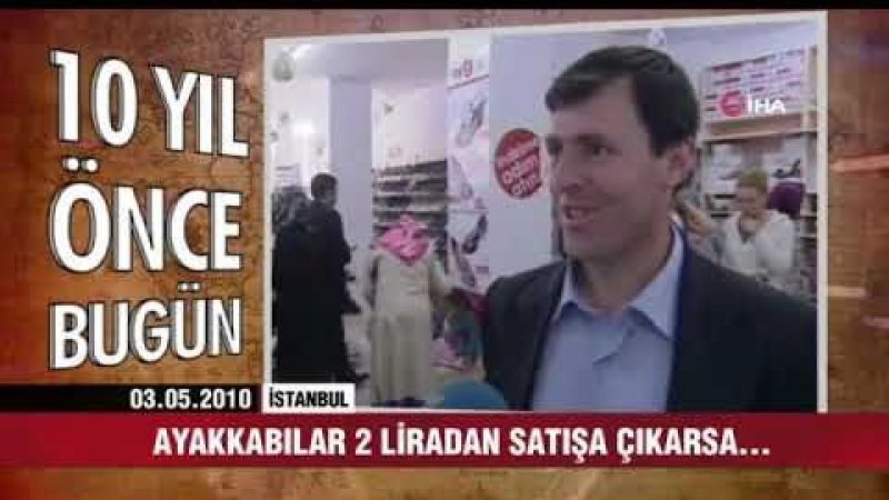 10 yıl önce bugün neler oldu - 3 Mayıs 2020