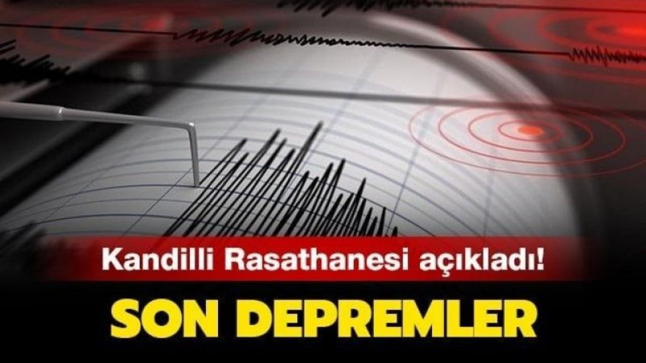 Deprem: Malatya deprem ile yine sarsıldı, Elazığ'da da hissedildi!