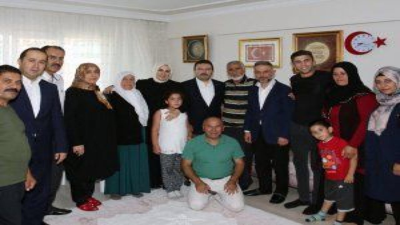 Emniyet Genel Müdürü Selami Altınok ve Başkan Ertürk'ten 15 Temmuz şehit ailelerine ziyaret