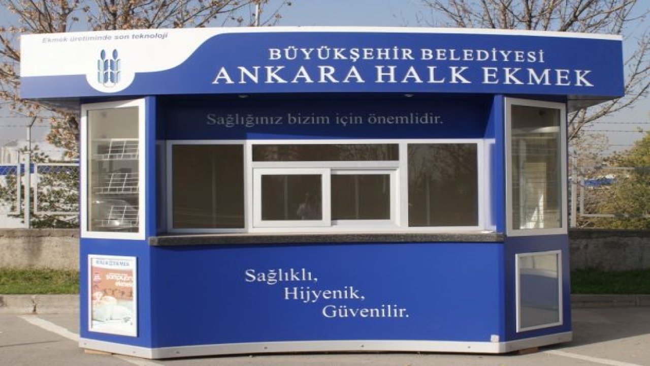 Ankara Halk Ekmek Büfeleri Yeni Sahiplerini Buldu