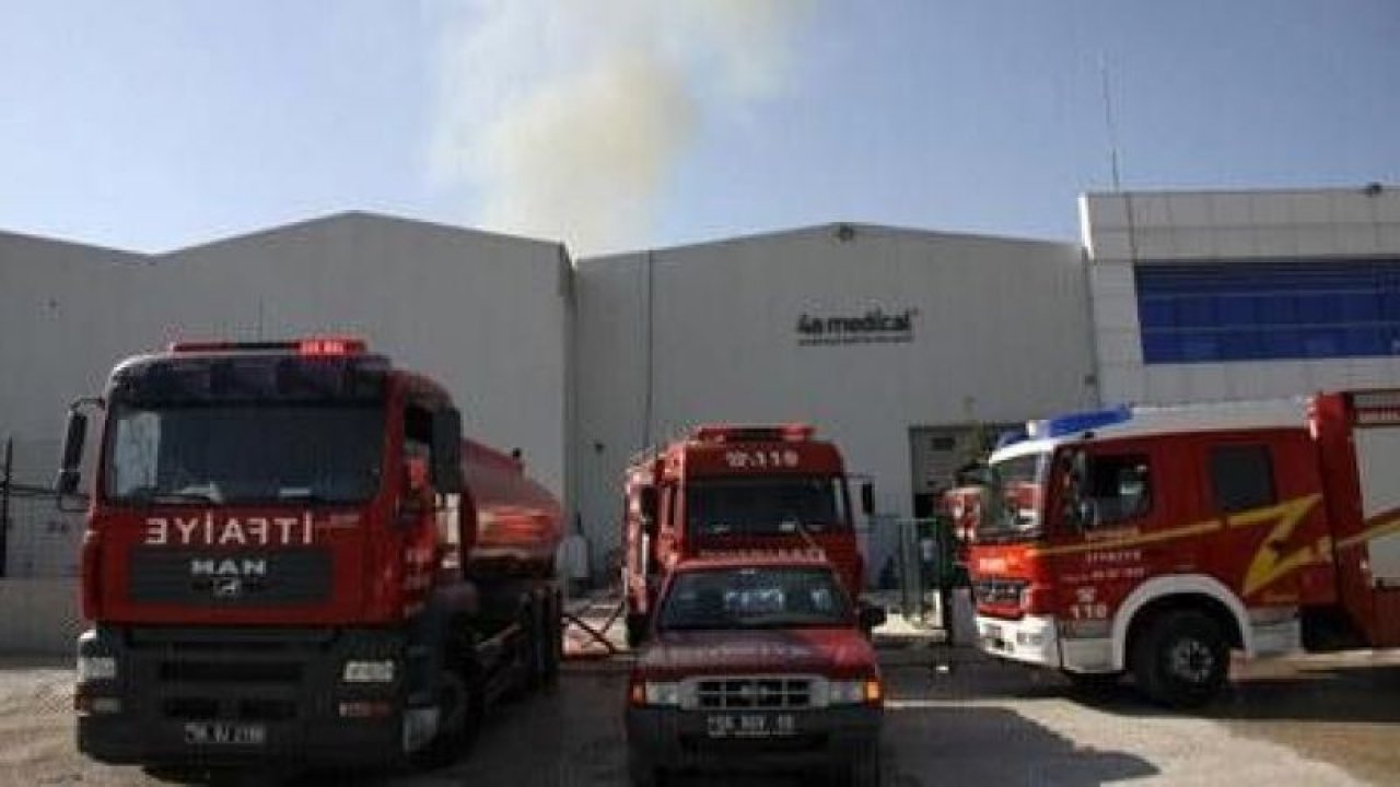 Ankara'da İtfaiye Yangını Kontrol Altına Almayı Başardı