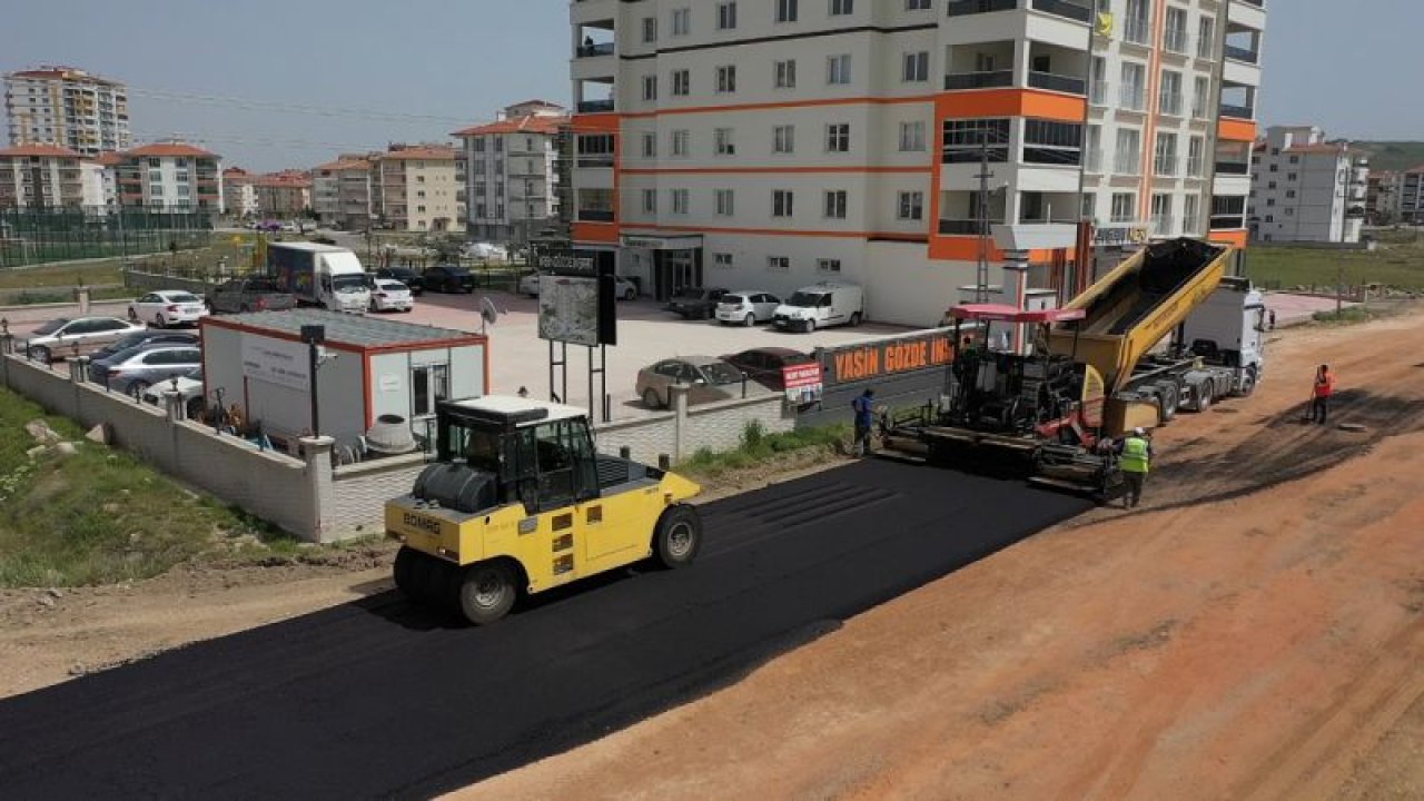 Ankara'da asfalt seferberliği sürüyor! 77 bin 18 ton asfaltı atıldı
