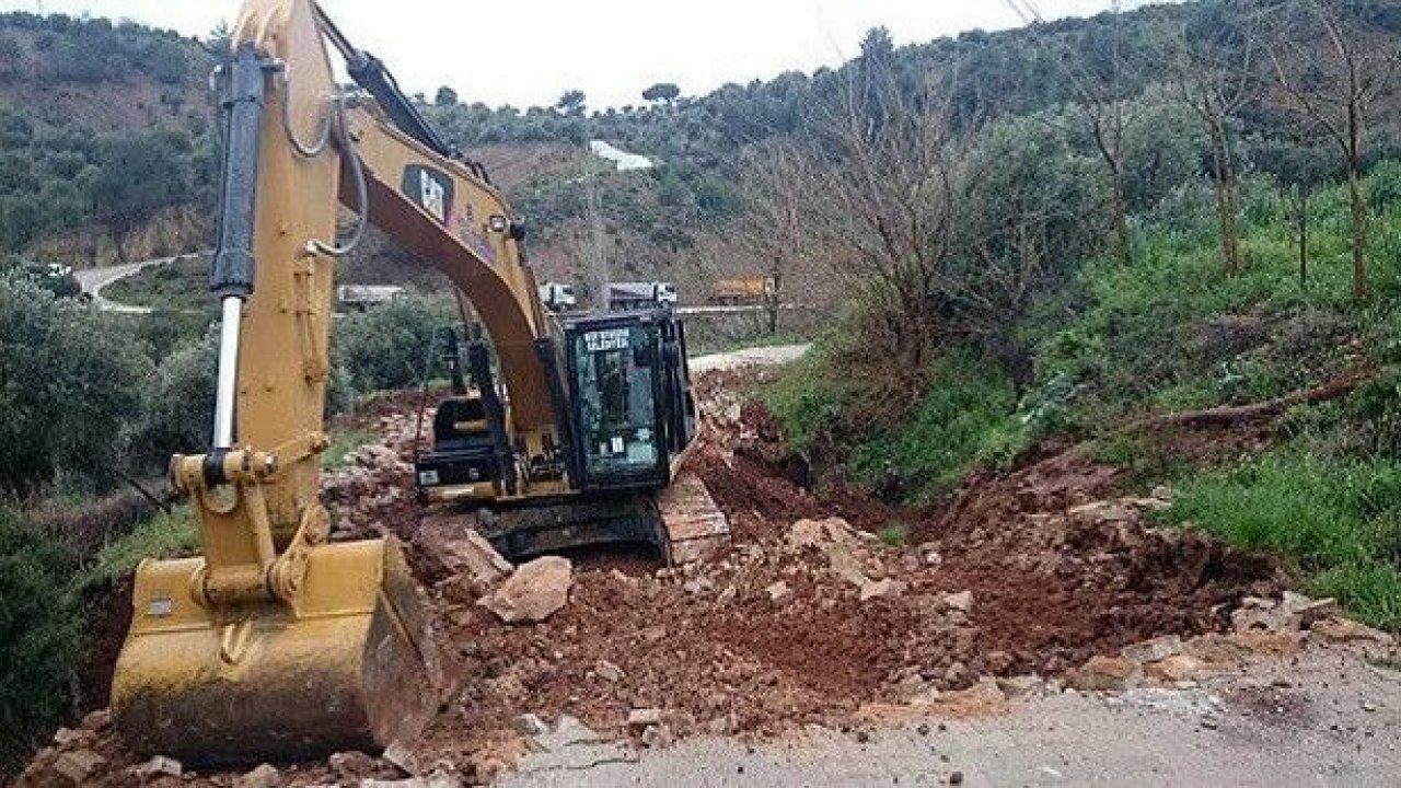 Ankara'da Baraj inşaatında iş makinesi operatörü heyelan altında kaldı