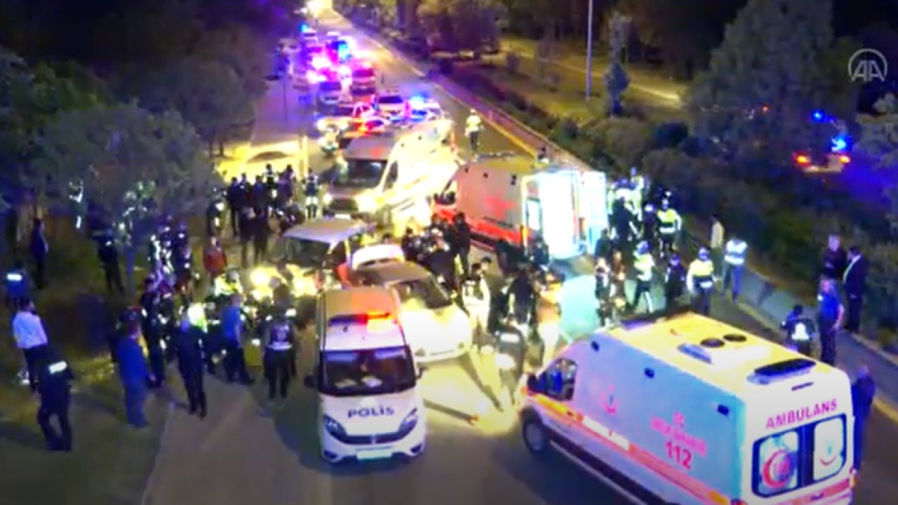 Ankara'da Polislerimizin Başına Şok Eden Olay Geldi! O Araç...7 Yaralı