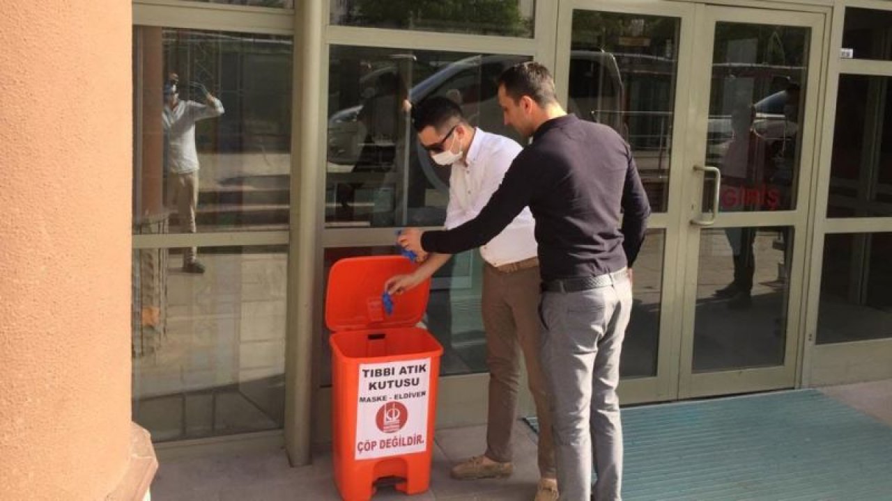 Ankara Keçiören Belediyesi'nden tıbbi atık kutulu önlem