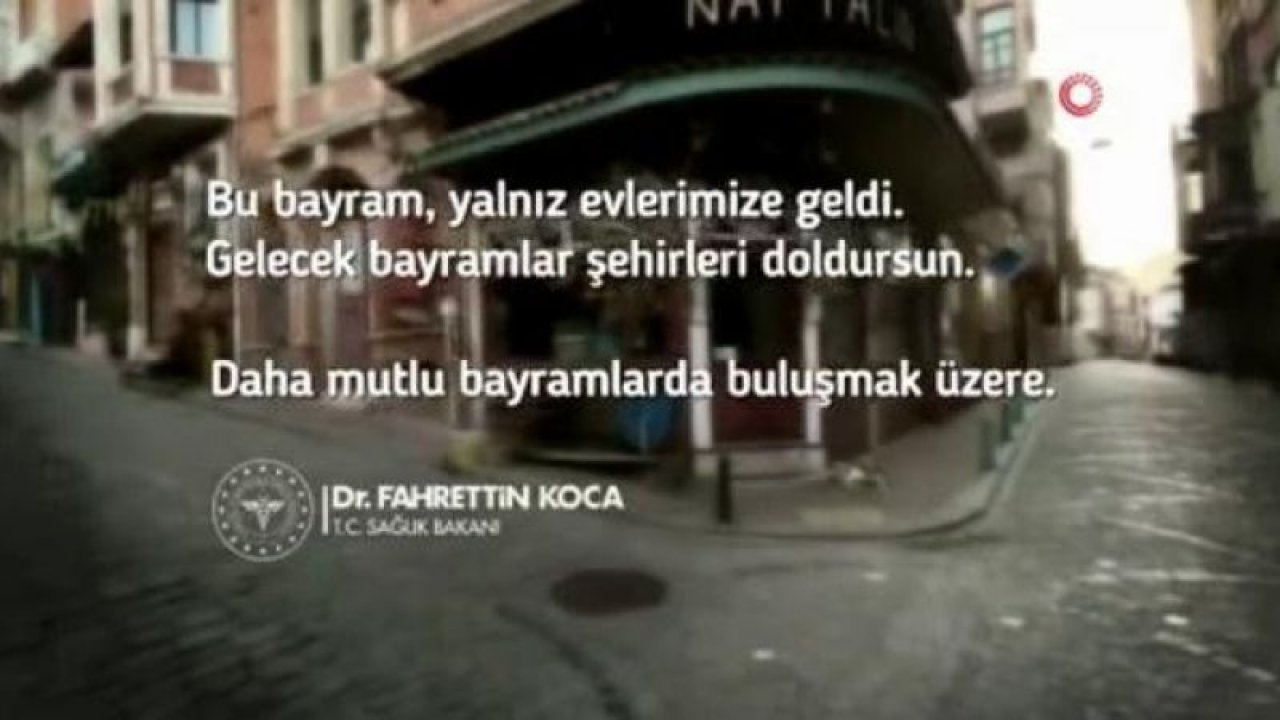 “Daha mutlu bayramlarda buluşmak üzere”