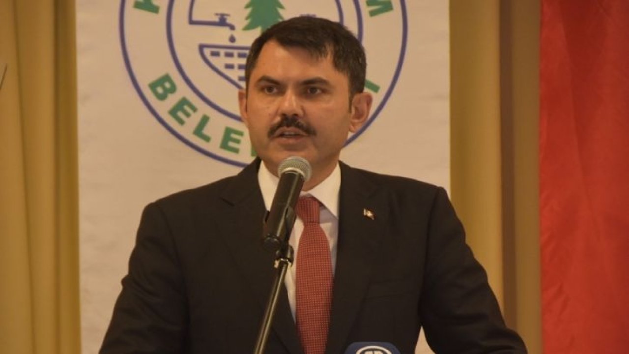 Bakan Kurum: "204 yeni millet bahçesi yapıyoruz"