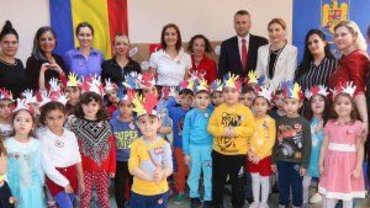 Çankaya Belediyesi kreşleri “Kreşlerde Ülkeler Projesi“ kapsamında Romanya'yı tanıdı
