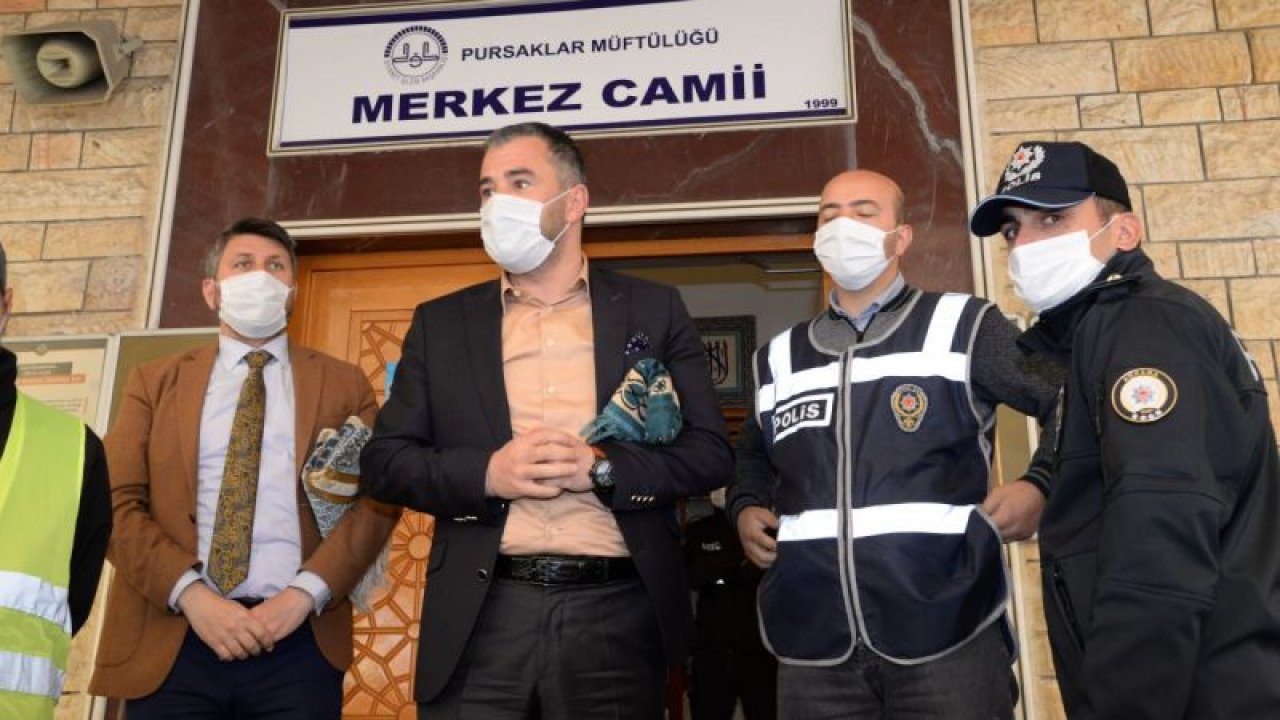 Ankara Pursaklar'da Cuma Namazı Heyecanı