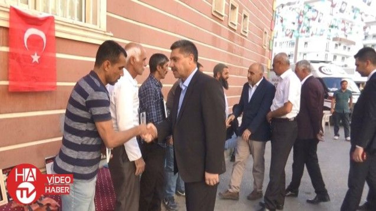 HDP önündeki ailelere bir destek de Elazığ’dan