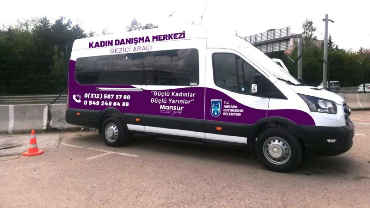 Ankara Büyükşehir Belediyesi'nden kadın sağlığı için “Gezici Araç” hizmeti