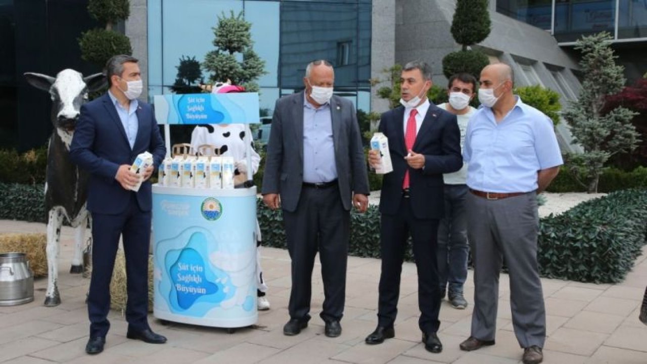 Ankara Gölbaşı Belediyesi yerel üreticisi sütlerini halkla buluşturdu - Video Haber