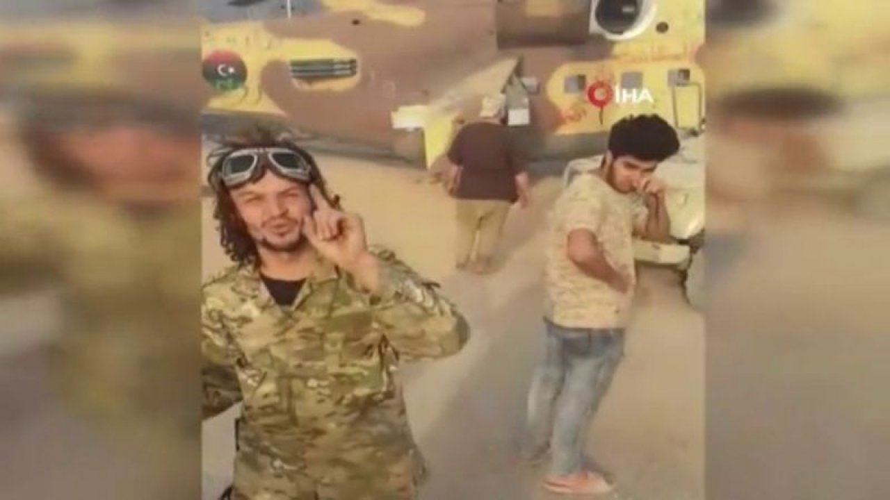 Hafter’e ait savaş helikopterini ele geçirdi - Video Haber