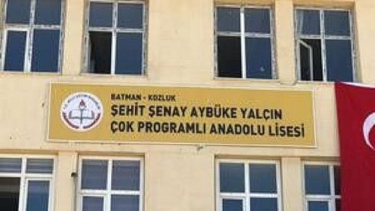 Şehit Şenay Aybüke Yalçın Lisesi’nde Karne Töreni