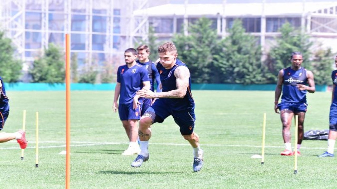 Başakşehir’de Alanyaspor hazırlıkları devam etti