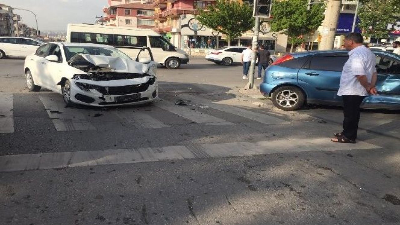 Sincan'da korkutan trafik kazası:1 yaralı - Ankara